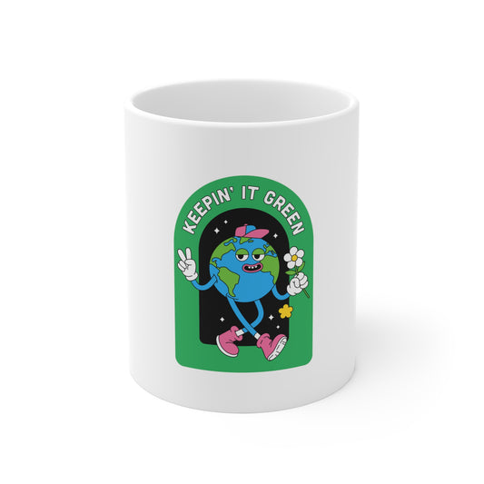 Keep It Green - Ceramic Mug 11oz