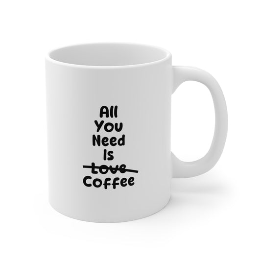 Mug Code All You Need Is Coffee Best Unique Gift White Ceramic Novelty Mug For Coffee Espresso Cappuccino Latte Tea 11oz